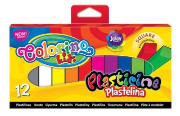 Plastilinas COLORINO 57417PTR, 12 spalvų