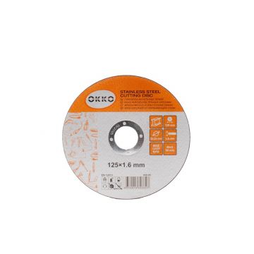 Metalo pjovimo diskas OKKO 125x1.6mm