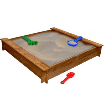  Smėlio dėžė, mediena, kvadratinė