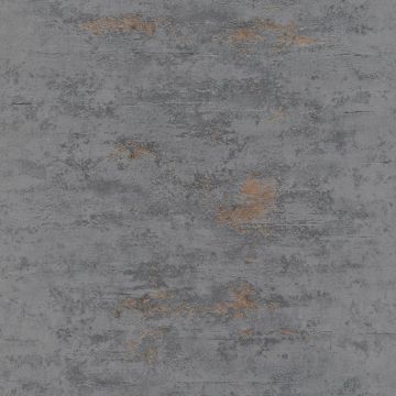 Topchic Tapetas, betonas, pilka ir vario spalvos
