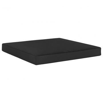  Grindų/paletės pagalvėlė, juodos spalvos, 60x61,5x6cm, audinys