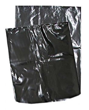 Polietileninis maišas, 120 x 75 cm, 100MK, juodas