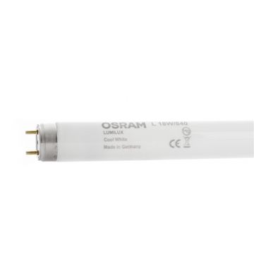 Liuminescencinė lempa Osram T8, 18W, G13, 4000K, 1350lm
