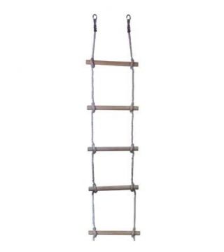 Medinės kopėtėlės S04-303, Viengubos, 180 x 3,5 x 40 cm