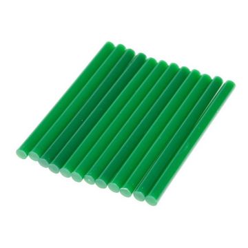 Klijų strypeliai, žali, 7.2 x 100 mm, 12 vnt