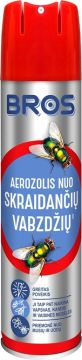 Aerozolis skraidantiems vabzdžiams atbaidyti Bros, 0.4 l