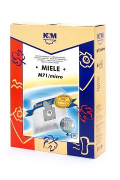 Dulkių siurblio maišeliai K&M M71 Micro, 4 vnt.