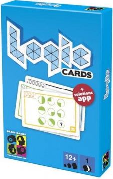 Stalo žaidimas Brain Games Logic Cards Blue