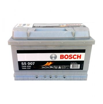 Akumuliatorius Bosch S5, 74 Ah, 750 A, 12 V