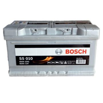 Akumuliatorius Bosch S5, 85 Ah, 800 A, 12 V