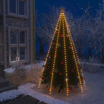  Kalėdinė girlianda eglutei-tinklas su 400 LED lempučių, 400cm