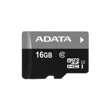 Atminties kortelė A-DATA microSDHC CL10, 16GB