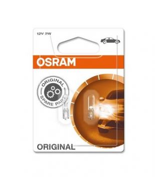 Automobilio lemputės Osram, 2 W, 12 V, W2W, W2x4.6D, 2 vnt.