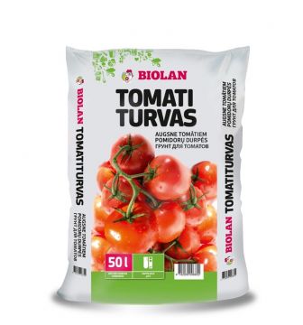 Durpių substratas pomidorams BIOLAN, 50 l