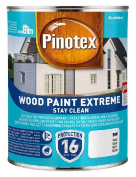 Dažai Pinotex Wood paint extreme, balti, 1 l
