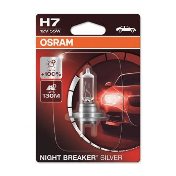 Automobilio lemputė Osram, 55 W, 12 V, H7, PX26D
