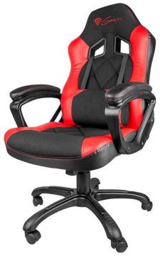 Žaidimų kėdė GENESIS SX33, juoda, raudona