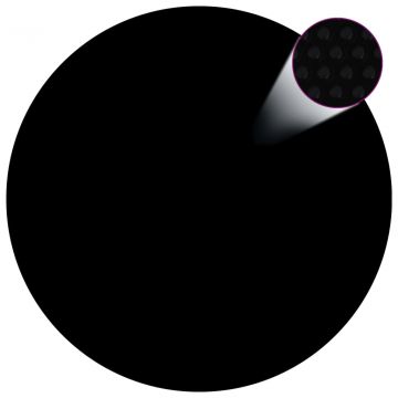  Baseino uždangalas, juodos spalvos, 488cm, PE