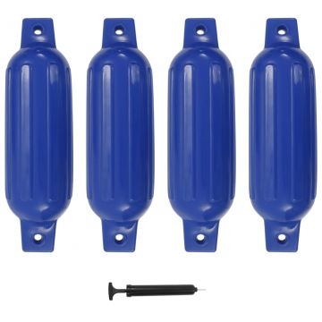  Valties bortų apsaugos, 4vnt., mėlynos spalvos, 41x11,5cm, PVC