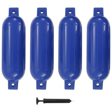  Valties bortų apsaugos, 4vnt., mėlynos spalvos, 51x14cm, PVC