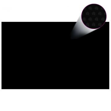  Baseino uždangalas, juodos spalvos, 800x500cm, PE, stačiakampis