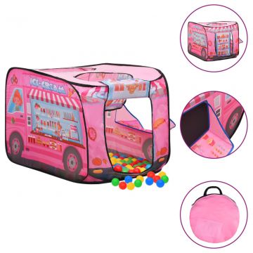  Vaikiška žaidimų palapinė, rožinės spalvos, 70x112x70cm