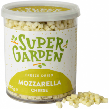 Džiovintas šaltyje Mocarela sūris Super Garden, 100 g.
