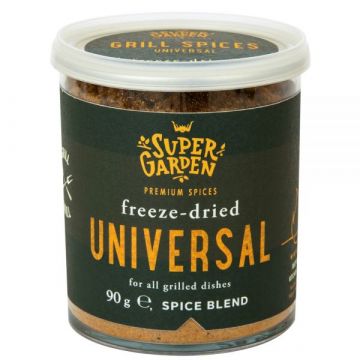 Džiovintas šaltyje universalus prieskonių mišinys Super Garden, 90 g